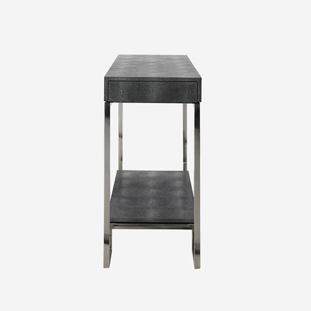 Product photograph of Andrew Martin Trudy Console Table Grey from Olivia's.