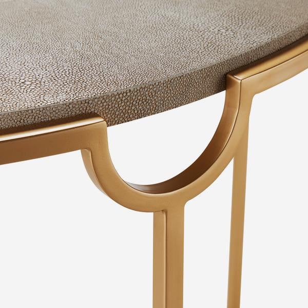 Product photograph of Andrew Martin Elise Console Table Cream from Olivia's.