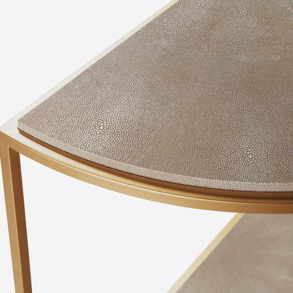 Product photograph of Andrew Martin Elise Console Table Cream from Olivia's.