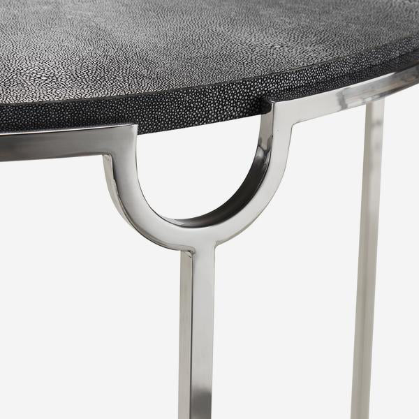 Product photograph of Andrew Martin Elise Console Table Grey from Olivia's.