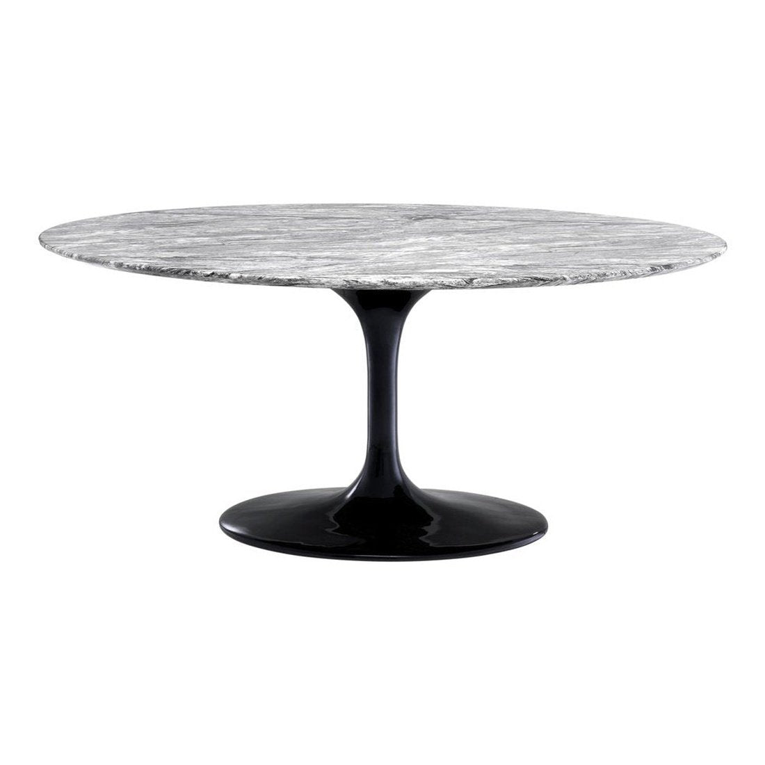 Product photograph of Eichholtz Solo Dining Table Grey Faux Marble from Olivia's