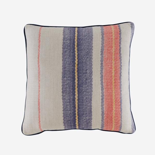 Product photograph of Andrew Martin Elbrus Cushion Denim from Olivia's