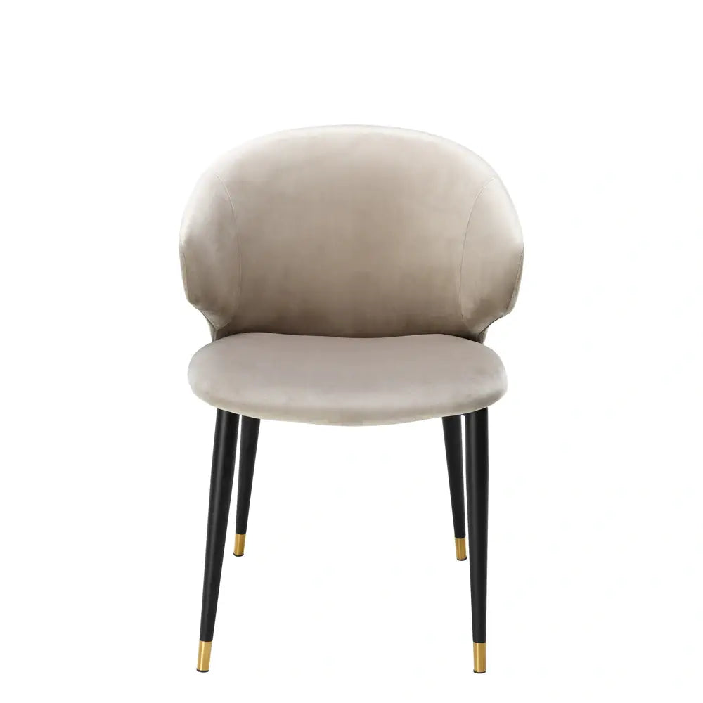 Product photograph of Eichholtz Volante Dining Chair Roche Bordeaux Velvet With Arm from Olivia's.