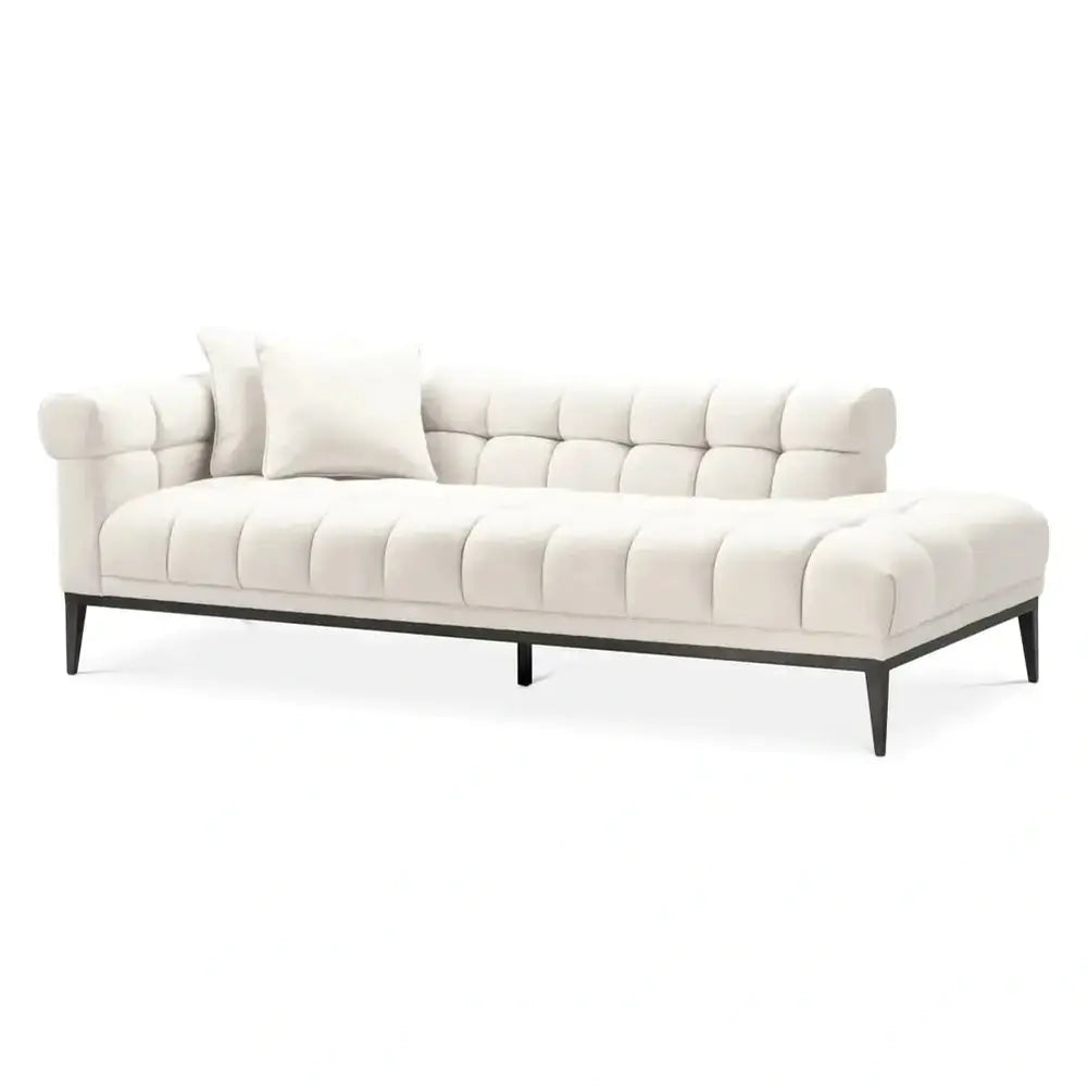 Eichholtz Aurelio Left Lounge Sofa in Avalon White