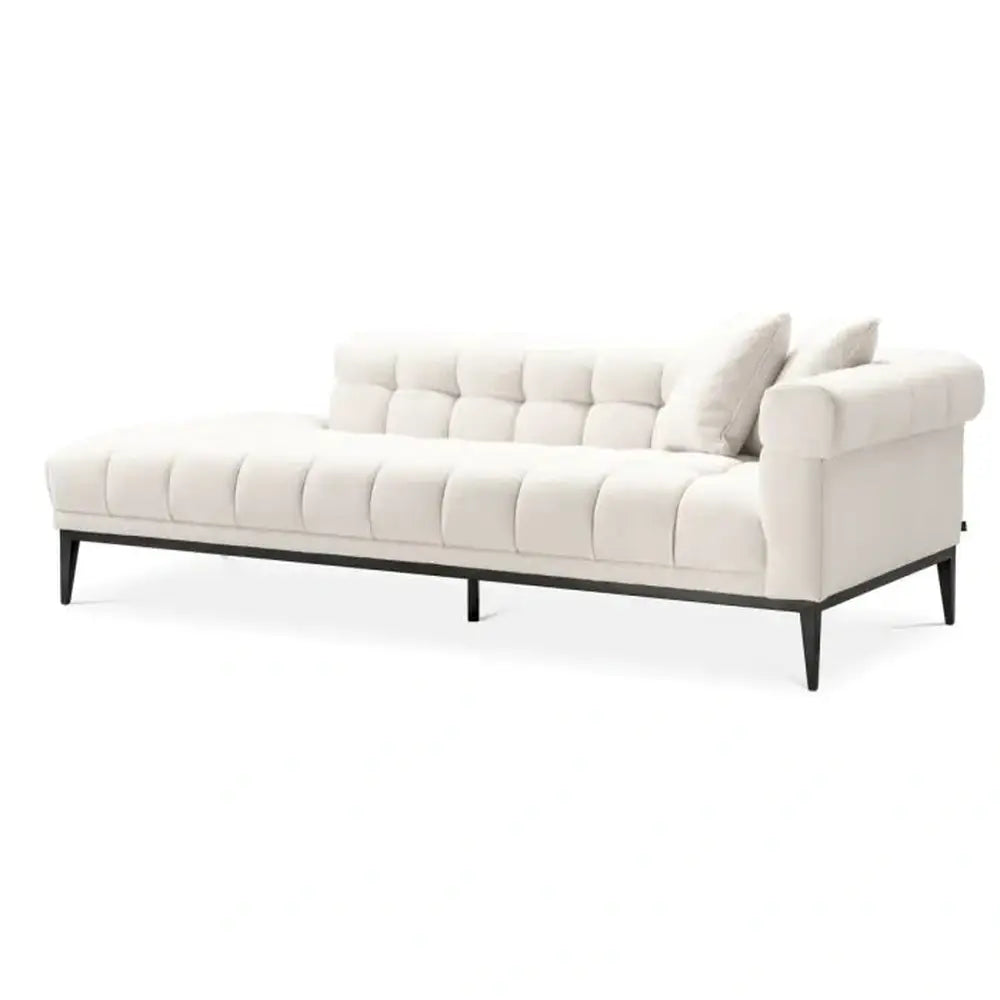 Eichholtz Aurelio Right Lounge Sofa in Avalon White