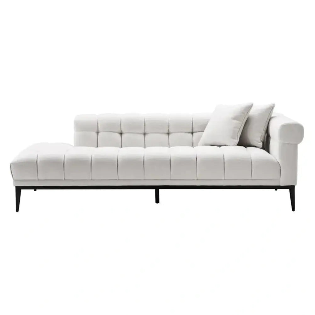 Eichholtz Aurelio Right Lounge Sofa in Avalon White