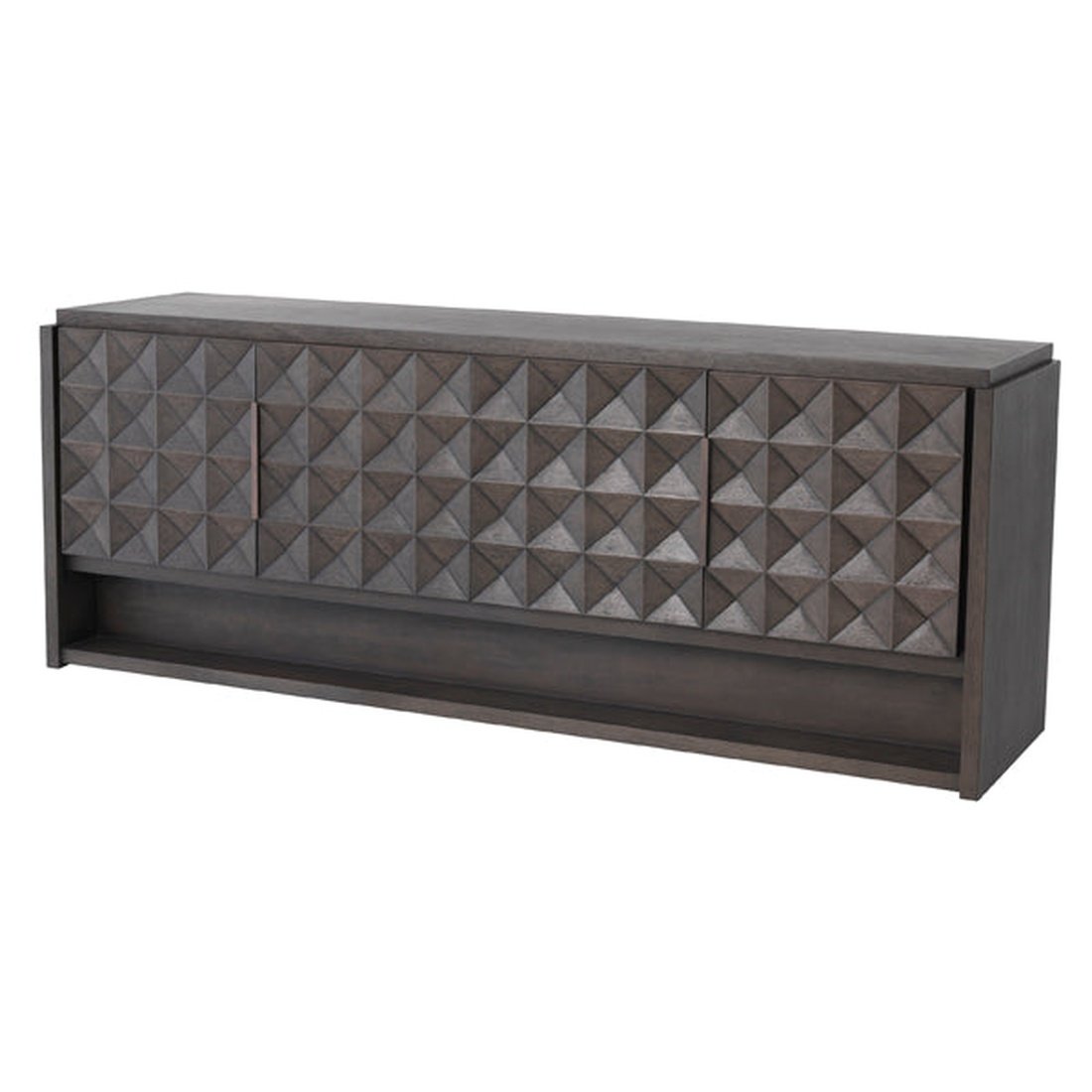 Product photograph of Eichholtz Jane Meranti 4 Door Sideboard from Olivia's