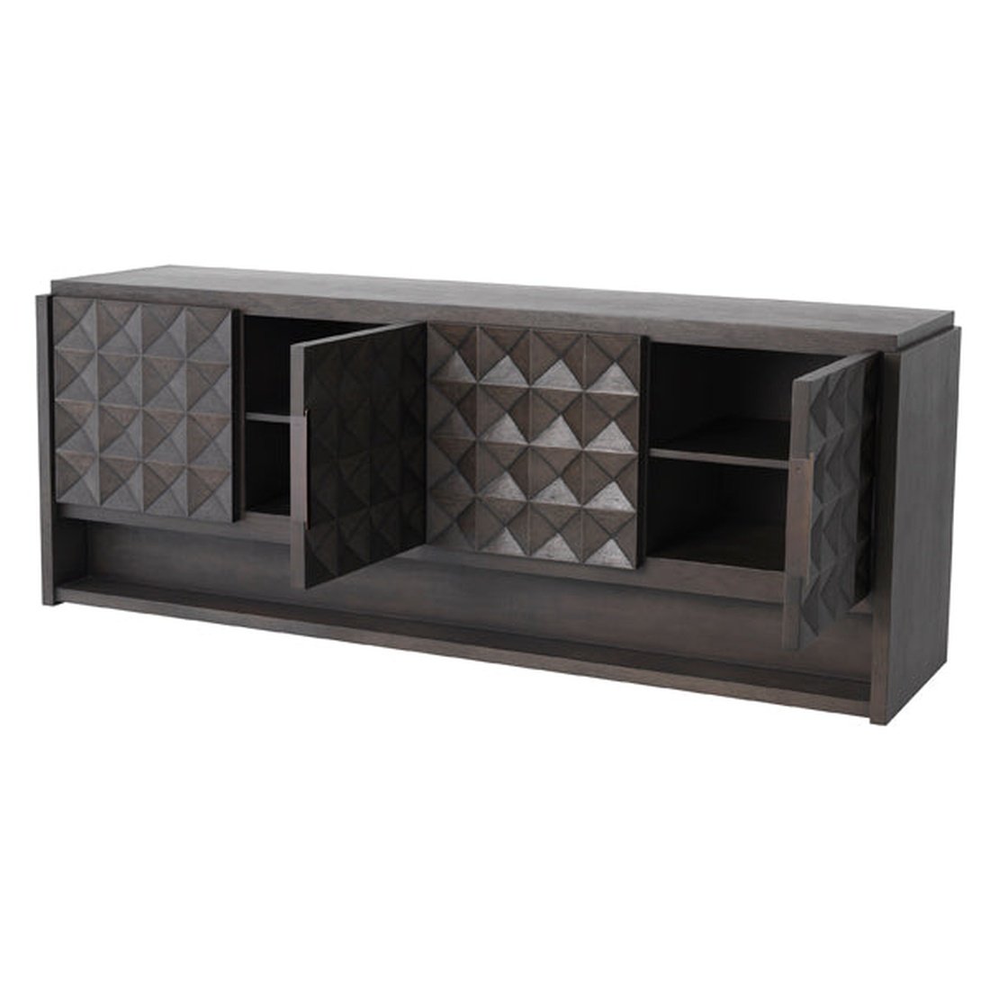 Product photograph of Eichholtz Jane Meranti 4 Door Sideboard from Olivia's.