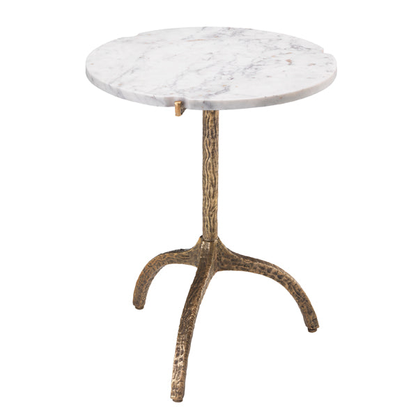 Product photograph of Eichholtz Cortina Side Table White from Olivia's.