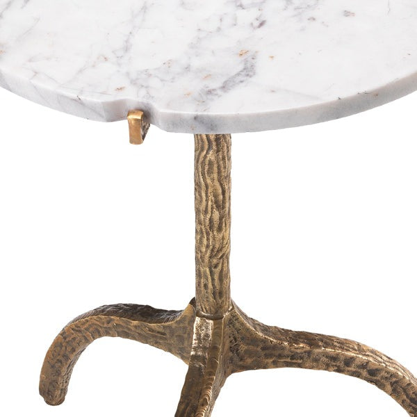 Product photograph of Eichholtz Cortina Side Table White from Olivia's.