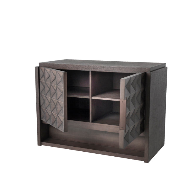 Product photograph of Eichholtz Jane Meranti 2 Door Cabinet from Olivia's.