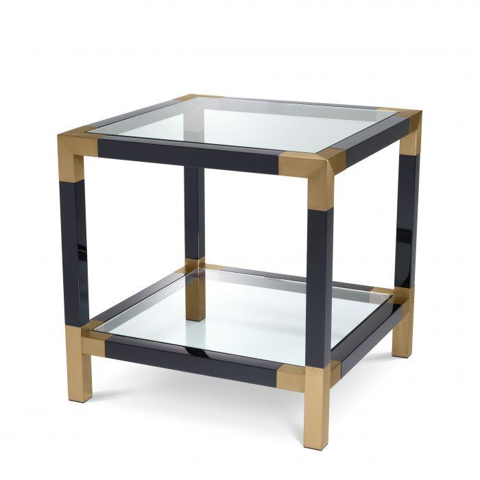 Eichholtz Royalton Side Table in Brushed Brass Finish