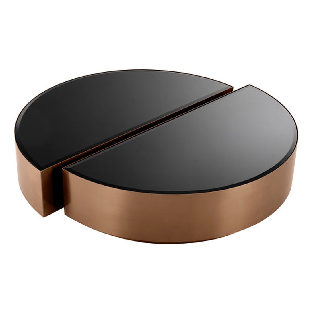 Product photograph of Eichholtz Astra Coffee Table Brushed Copper from Olivia's