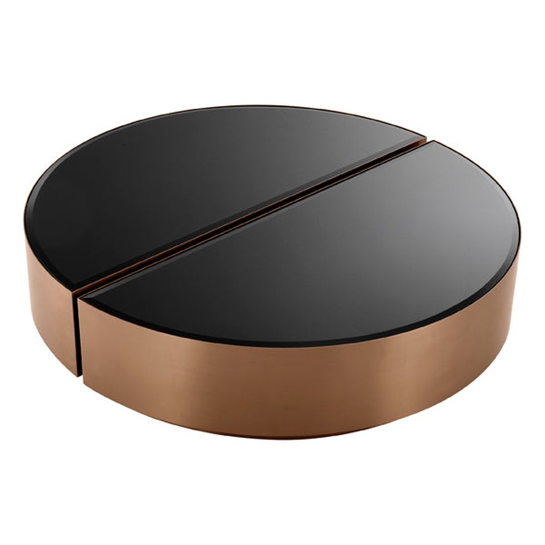 Product photograph of Eichholtz Astra Coffee Table Brushed Copper from Olivia's.