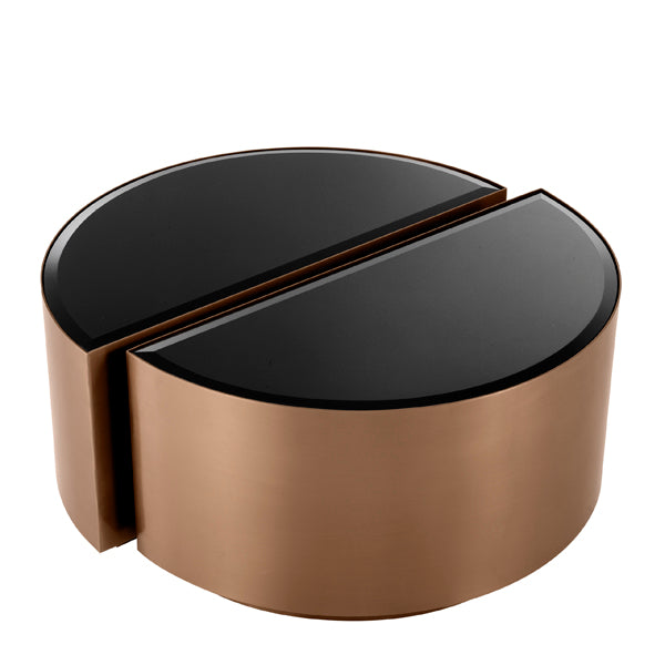 Product photograph of Eichholtz Astra Side Table Brushed Copper from Olivia's.