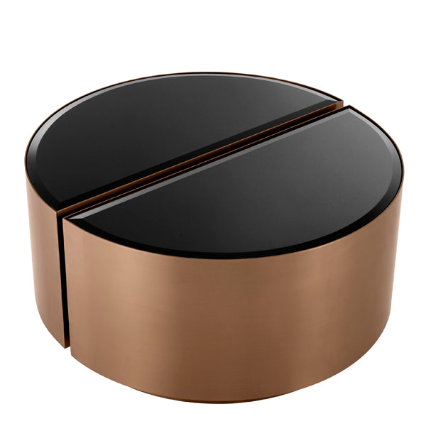 Product photograph of Eichholtz Astra Side Table Brushed Copper from Olivia's.