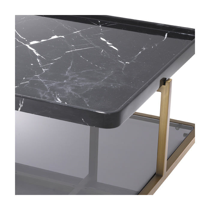 Product photograph of Eichholtz Grant Coffee Table Black from Olivia's.