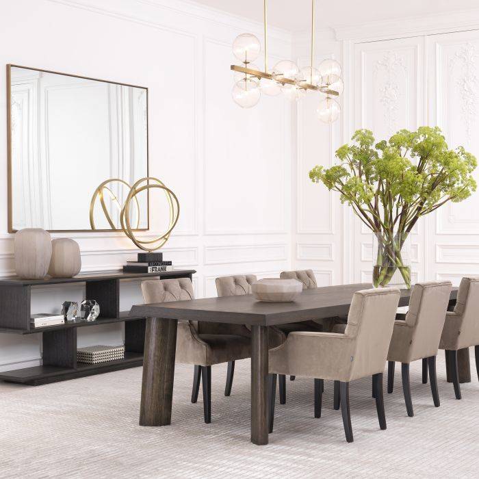 Product photograph of Eichholtz Dune 6 Seater Dining Table from Olivia's.