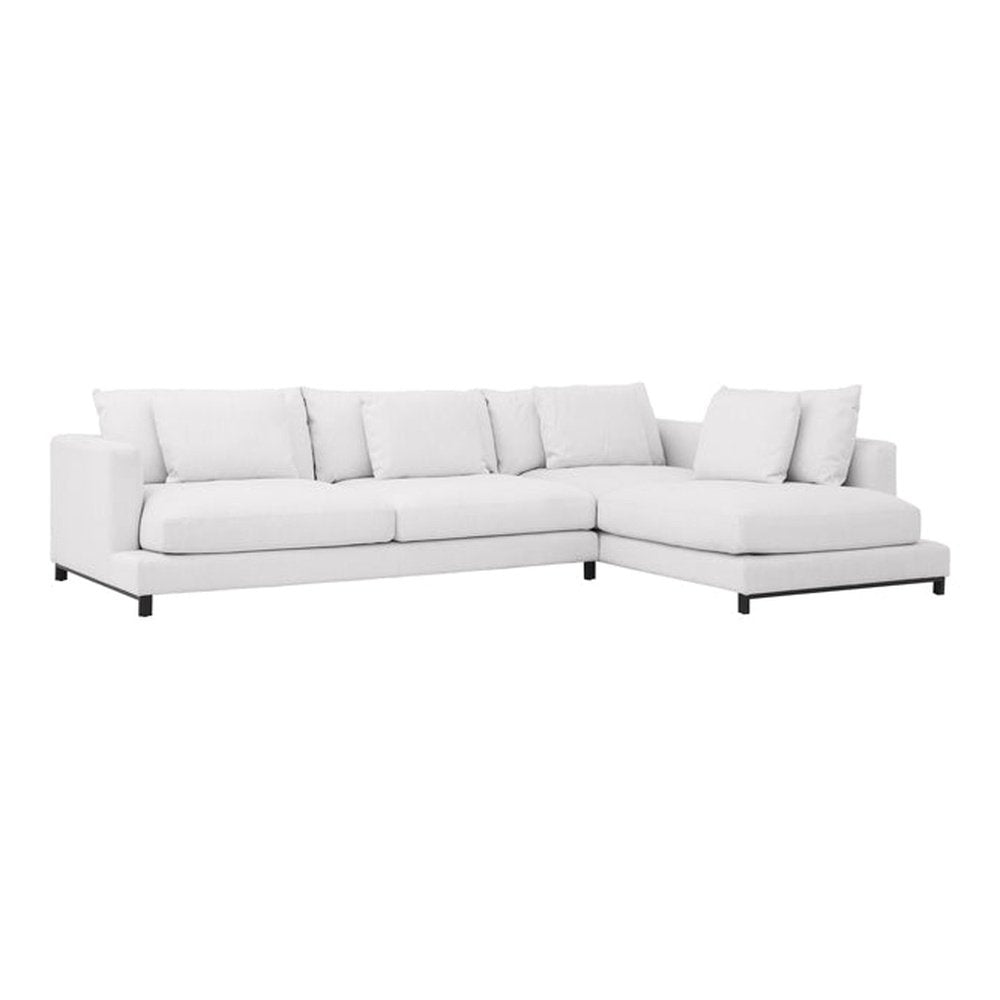Product photograph of Eichholtz Burbury Lounge 4 Seater Sofa White from Olivia's