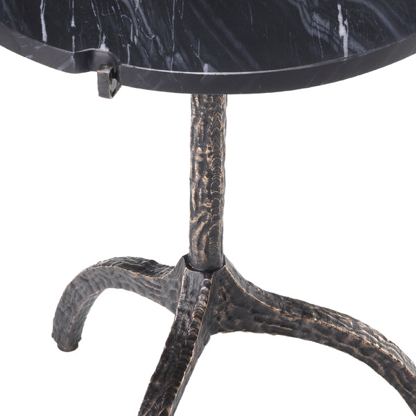 Product photograph of Eichholtz Cortina Side Table Black from Olivia's.