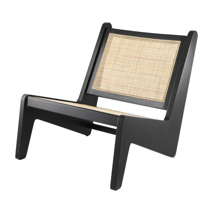 Product photograph of Eichholtz Aubin Occasional Chair Black from Olivia's