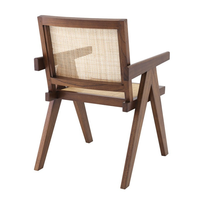 Product photograph of Eichholtz Aristide Dining Chair Brown from Olivia's.