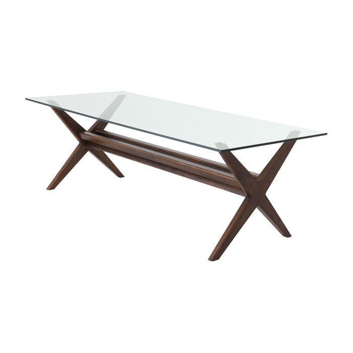 Product photograph of Eichholtz Maynor 6 Seater Dining Table Brown from Olivia's