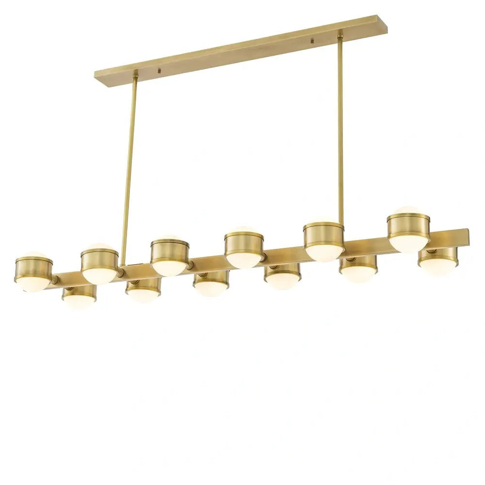 Eichholtz Aldo Chandelier In Antique Brass Finish