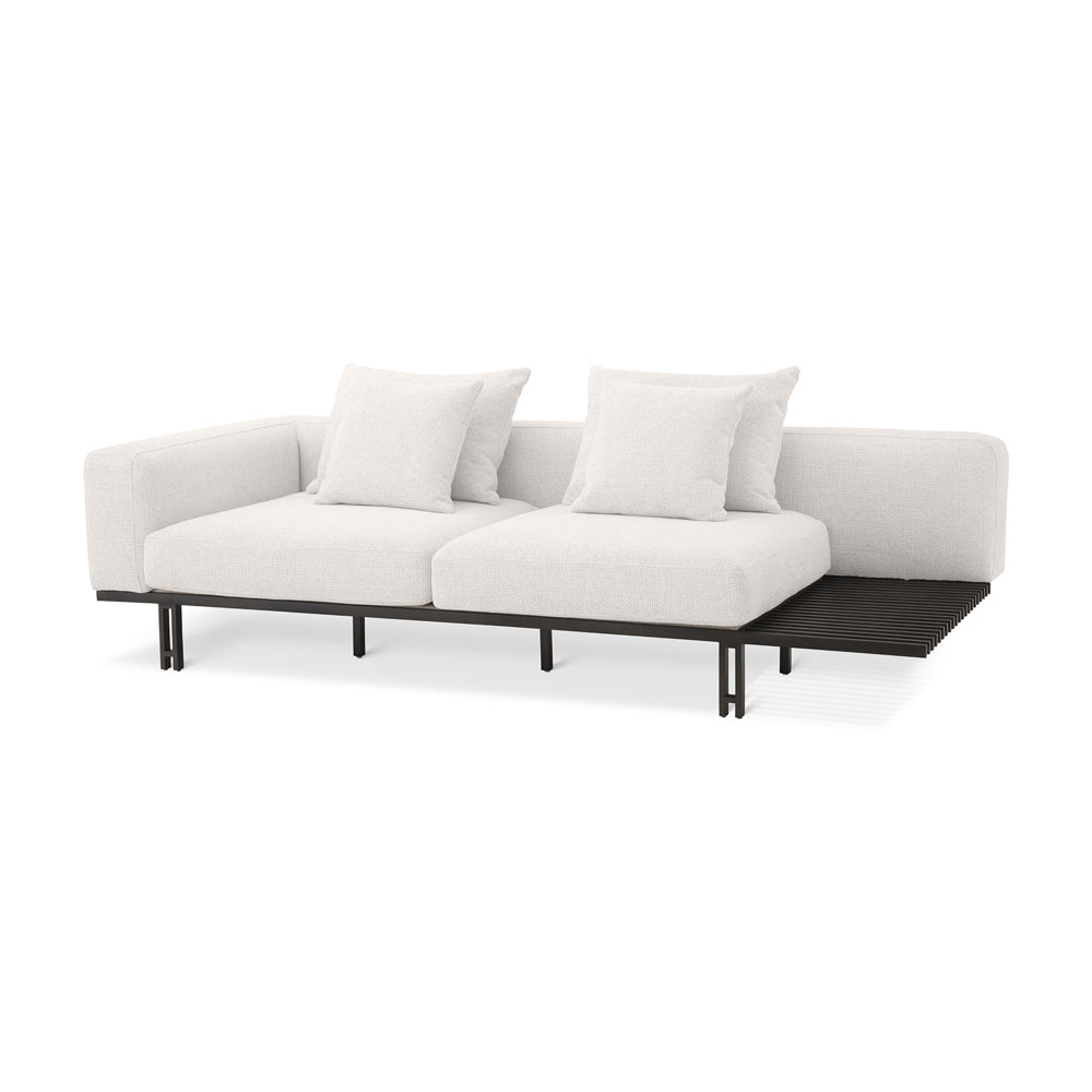 Product photograph of Eichholtz Horace Sofa In Lyssa Off-white - Left from Olivia's
