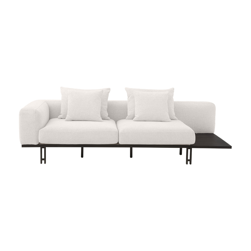 Product photograph of Eichholtz Horace Sofa In Lyssa Off-white - Left from Olivia's.