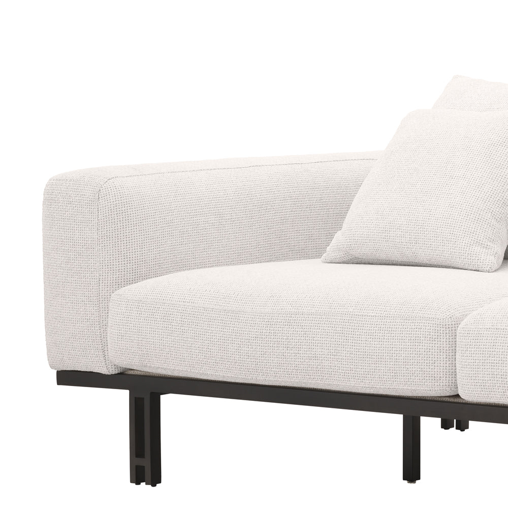 Product photograph of Eichholtz Horace Sofa In Lyssa Off-white - Left from Olivia's.