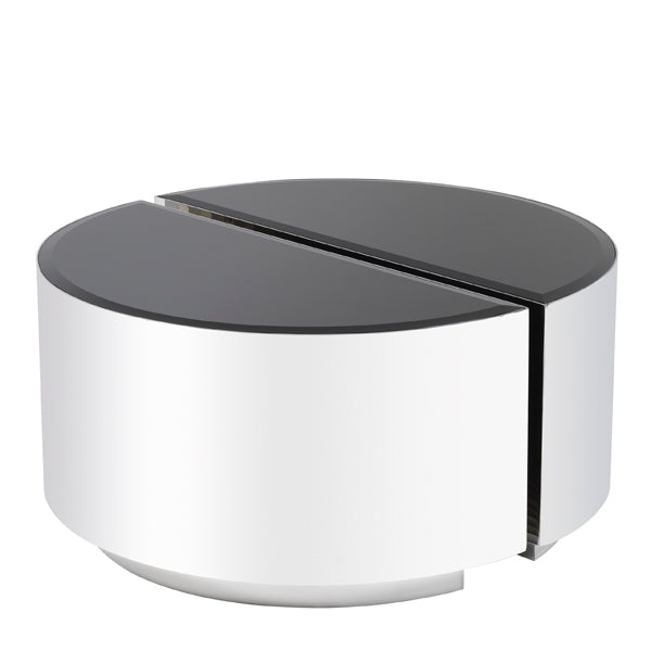 Product photograph of Eichholtz Astra Side Table Polished Silver from Olivia's.
