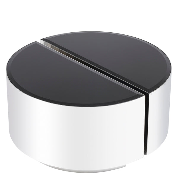 Product photograph of Eichholtz Astra Side Table Polished Silver from Olivia's.