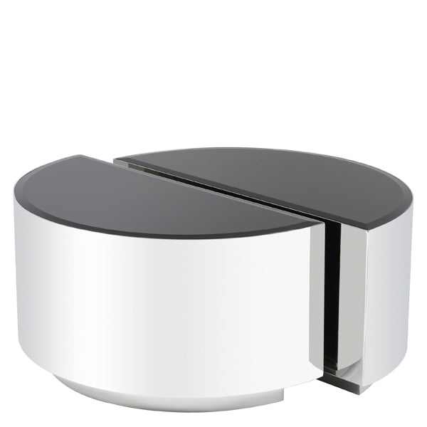 Product photograph of Eichholtz Astra Side Table Polished Silver from Olivia's.