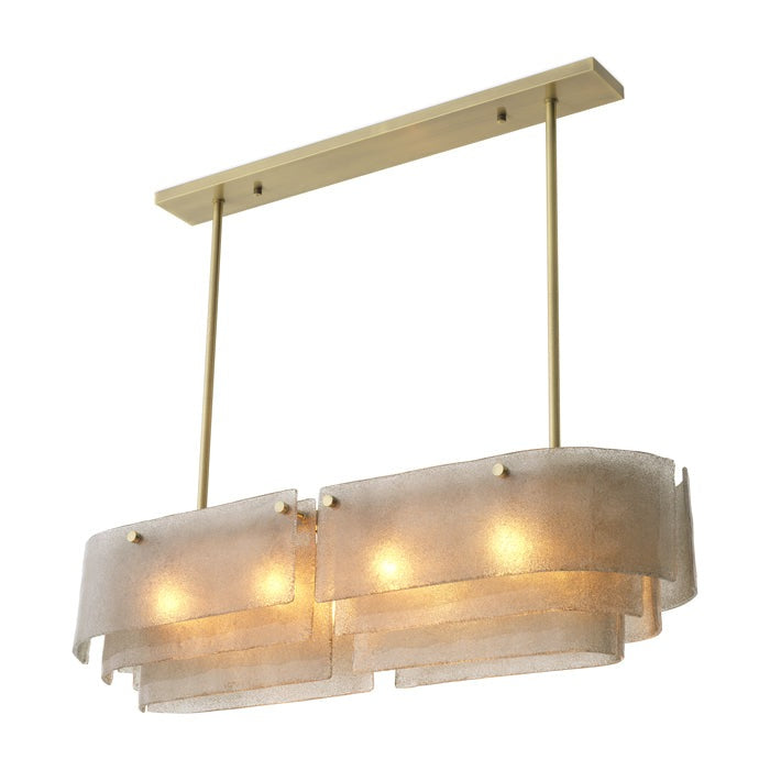 Product photograph of Eichholtz Joy Of Light Chandelier Brass from Olivia's