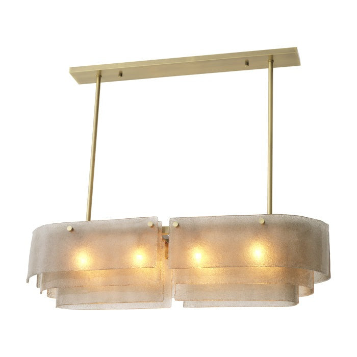 Product photograph of Eichholtz Joy Of Light Chandelier Brass from Olivia's.