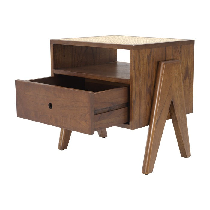 Product photograph of Eichholtz Latour Bedside Table Brown from Olivia's.