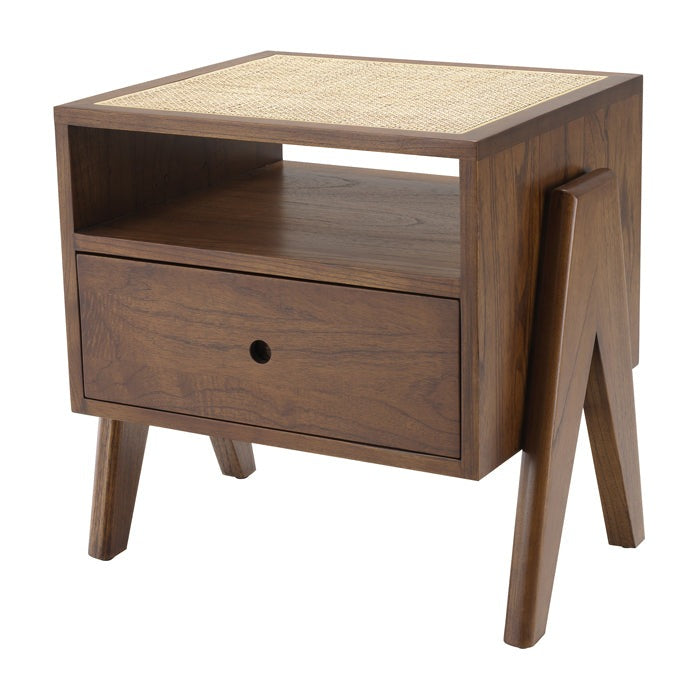 Product photograph of Eichholtz Latour Bedside Table Brown from Olivia's.