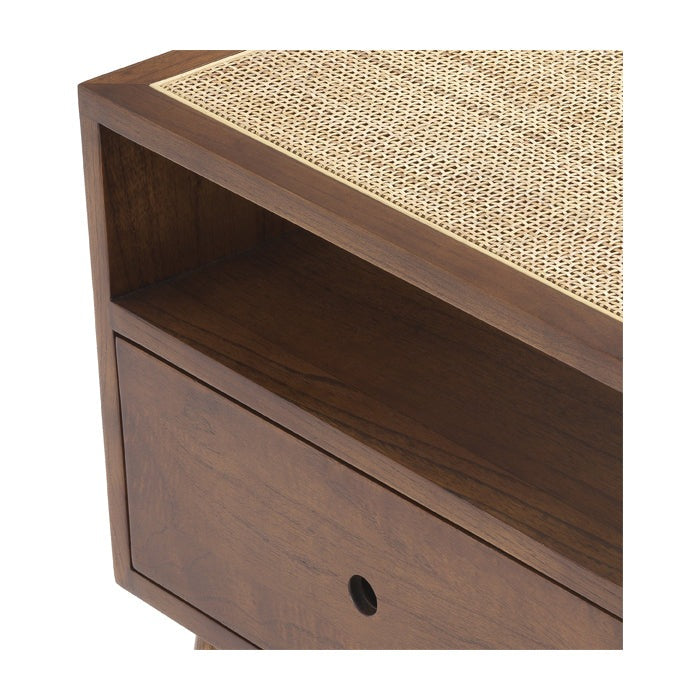 Product photograph of Eichholtz Latour Bedside Table Brown from Olivia's.