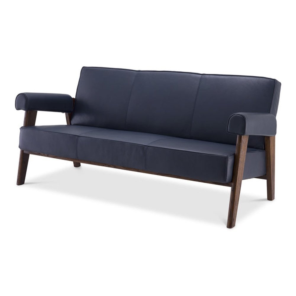 Eichholtz Milo 3 Seater Sofa Blue