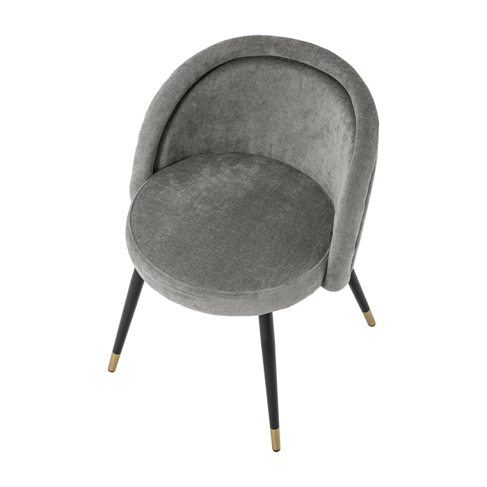 Eichholtz Set Of 2 Chloé Dining Chairs Grey