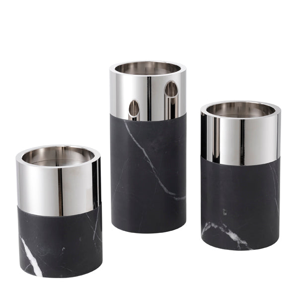 Product photograph of Eichholtz Set Of 3 Sierra Candle Holders from Olivia's