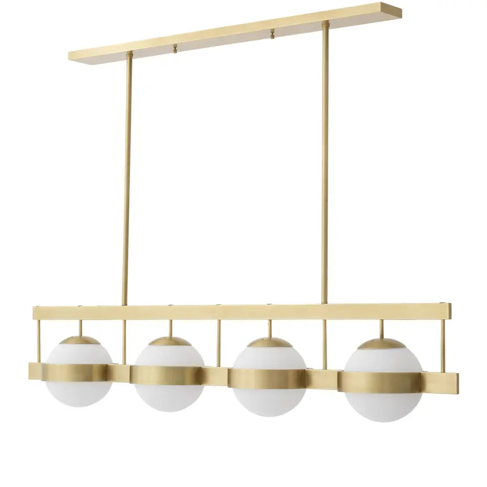 Product photograph of Eichholtz Biba Chandelier In Antique Brass Finish from Olivia's.