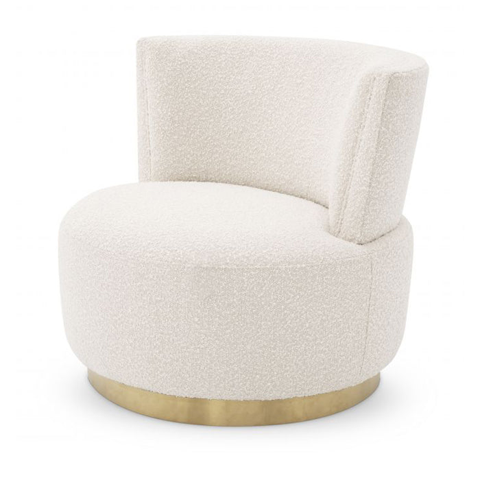 Product photograph of Eichholtz Alonso Occasional Chair White from Olivia's