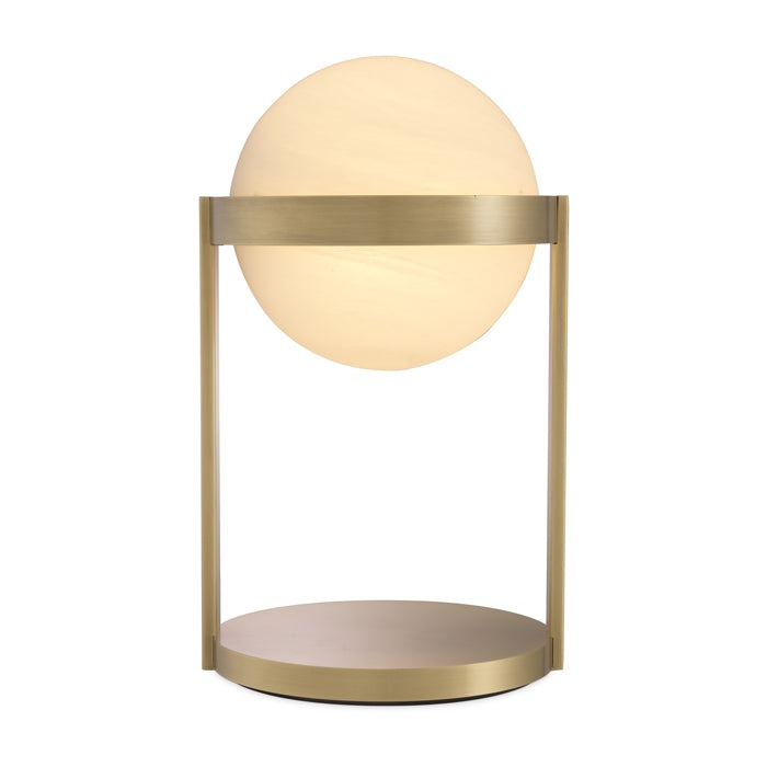 Product photograph of Eichholtz Hayward Table Lamp Brass from Olivia's.