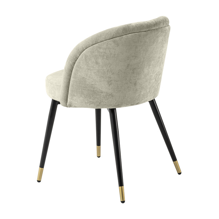 Product photograph of Eichholtz Set Of 2 Chlo Clarck Dining Chairs Sand from Olivia's.