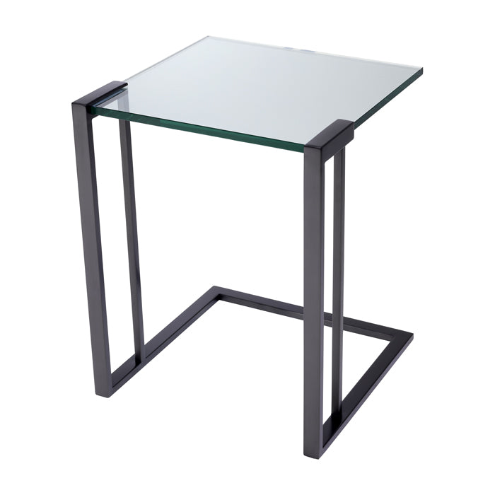 Product photograph of Eichholtz Perry Side Table Bronze from Olivia's.