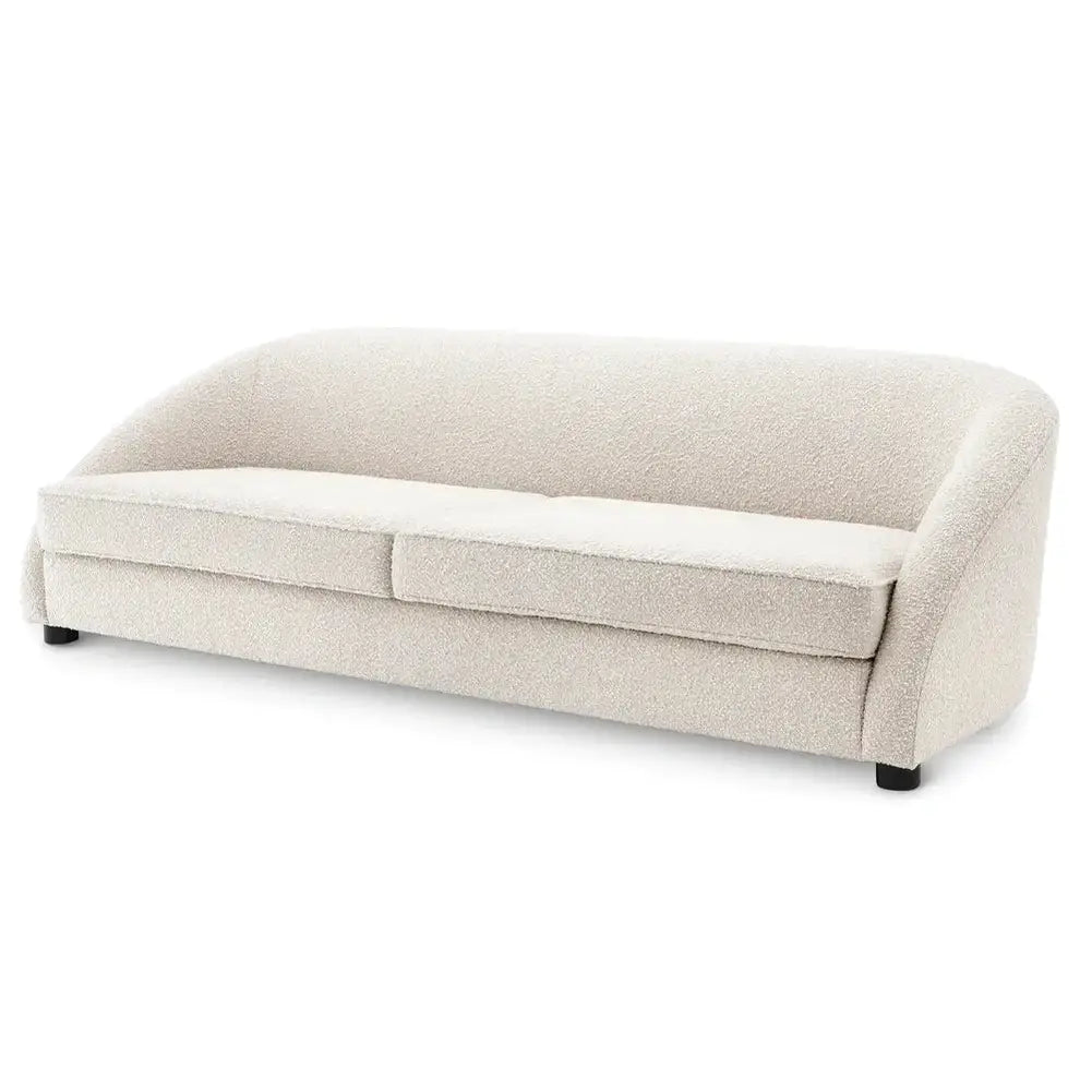 Product photograph of Eichholtz Cruz Sofa In Boucl Cream from Olivia's