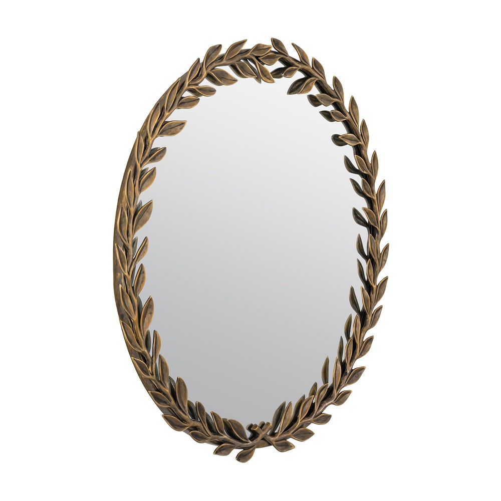 Product photograph of Eichholtz Duras Mirror In Vintage Brass from Olivia's.