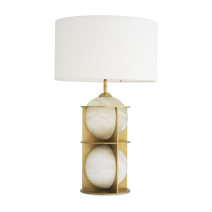 Product photograph of Eichholtz Eternity Table Lamp Brass from Olivia's.
